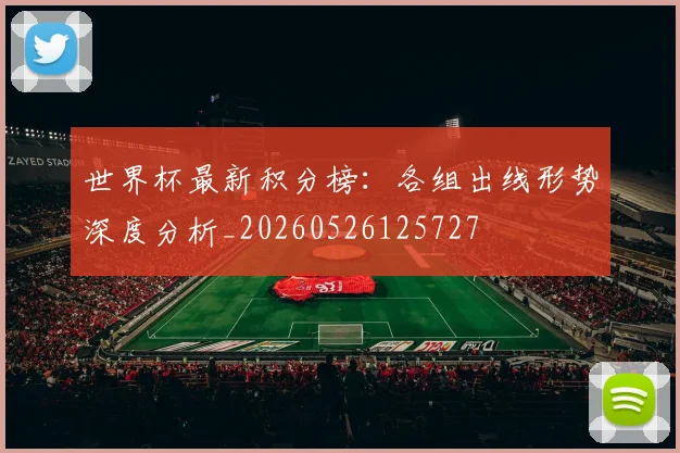 世界杯最新积分榜：各组出线形势深度分析_20260526125727